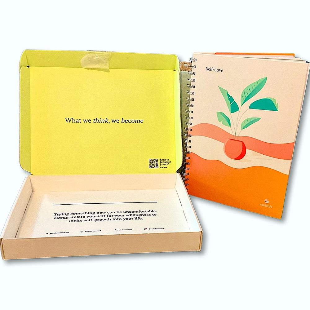 Journal for Self-Love from Switch Research 124 Page Write In Christmas 🎁